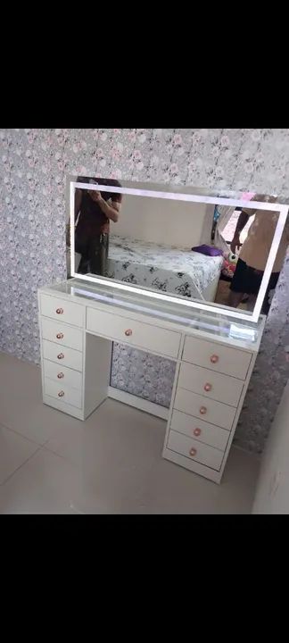 Penteadeira com led e 11 gavetas PRODUTO NOVO