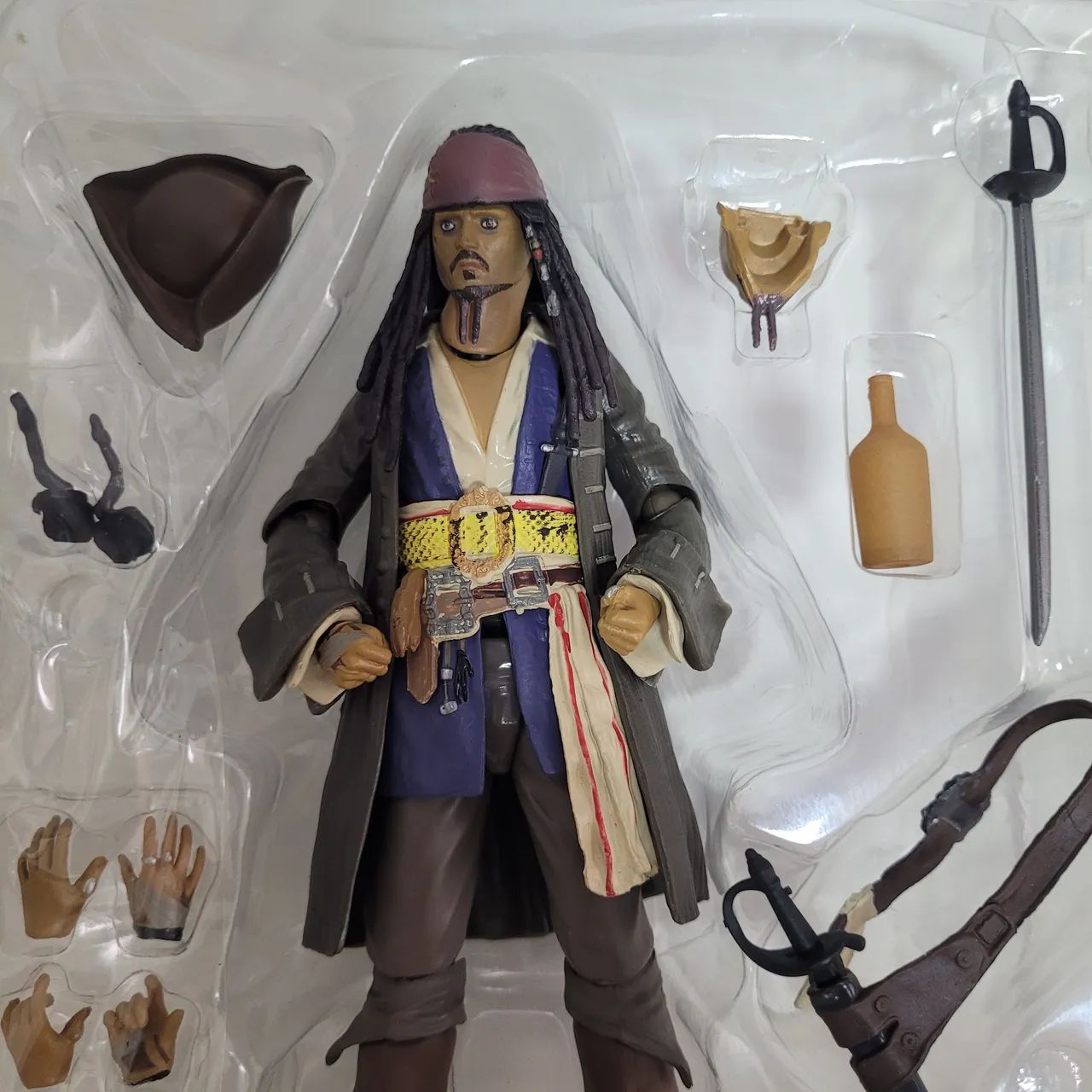 Figura de Ação Jack Sparrow - Piratas DP Caribe  - Foto 2