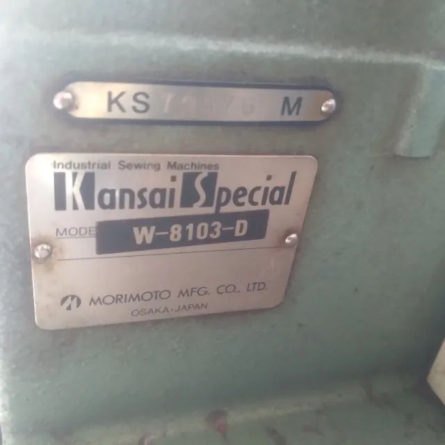 Maquina de costura kansai especial 