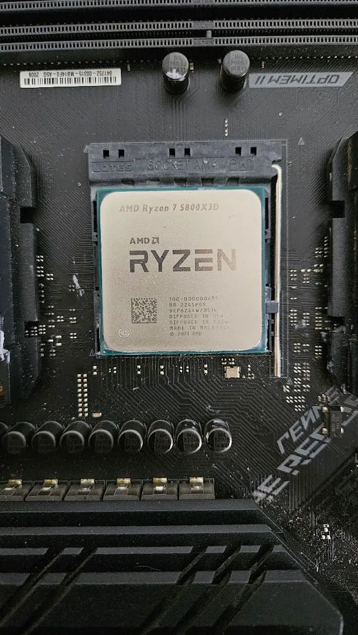 Kit Ryzen 7 5800X3D - Peças de Hardware - Ceilândia Sul (Ceilândia