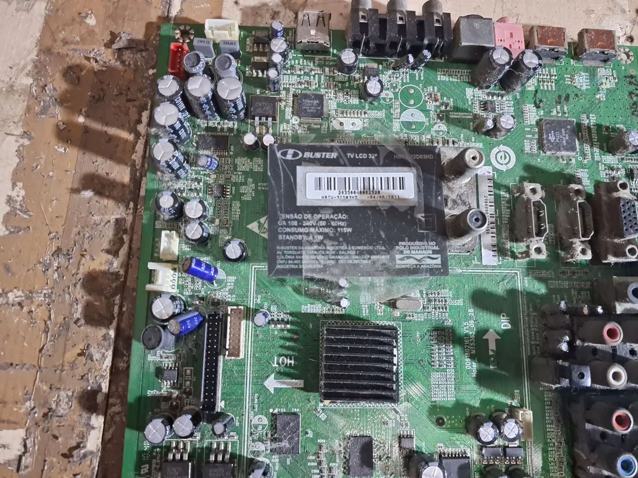 Placa principal TV Buster 32 polegadas