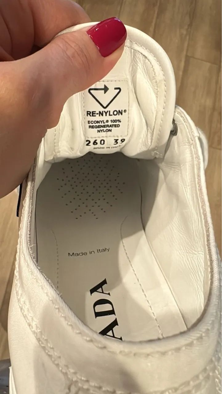Tênis Prada Monolith Branco - Original