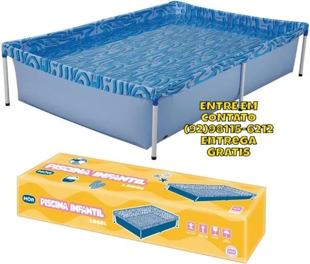 Piscina Retangular Infantil 400,1000,1500 - Foto 3
