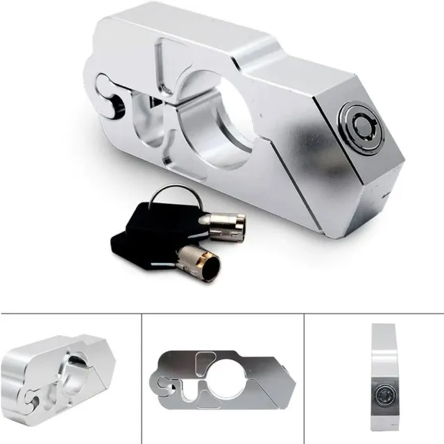 Trava Manete Moto Antifurto Tranca Universal - Nova
