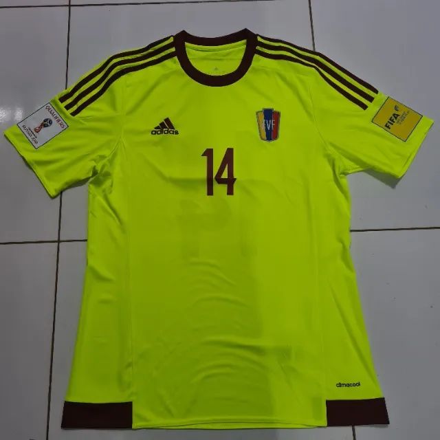 Camisa Venezuela Adidas Verde Eliminatórias da Copa Tamanho M