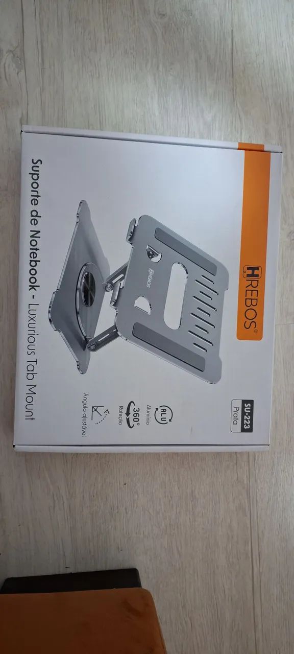 Suporte para Notebook HREBOS SU-223 Prata