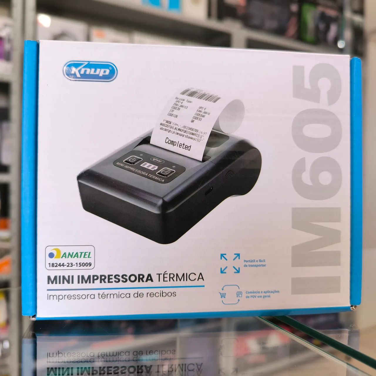 Mini Impressora bluetooth térmica 58mm