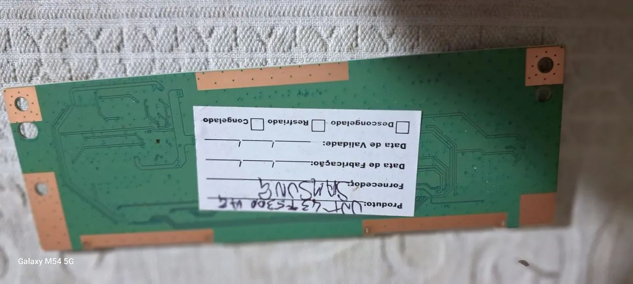 Placa tecon  para TV  Samsung  43 polegadas  unt43t5300 - Foto 3