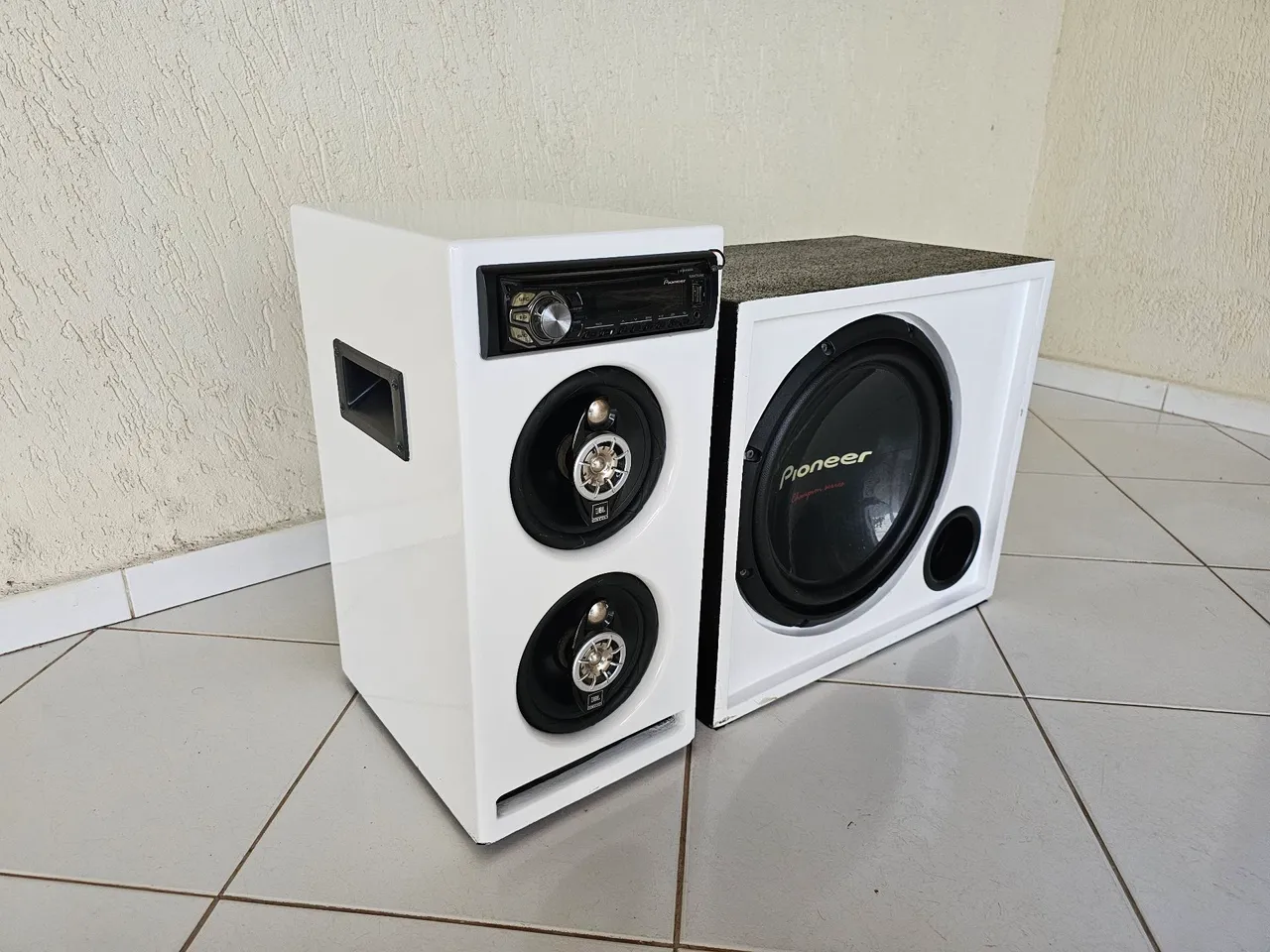 Som Automotivo Completo Pioneer e JBL