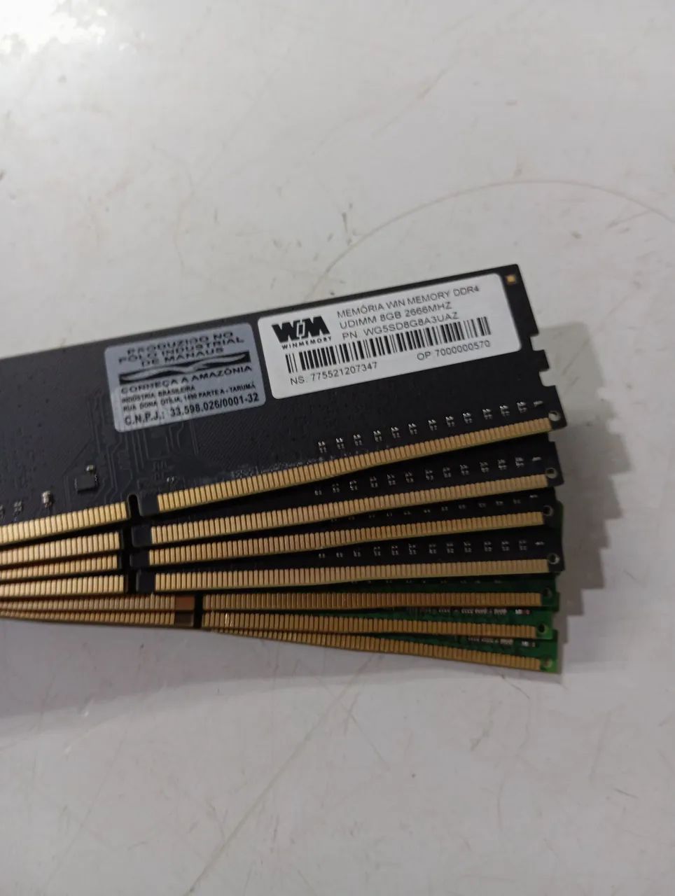 Memória ddr4 8gb desktop 