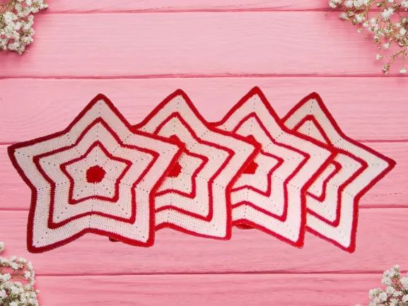 Sousplat de crochê  - Foto 5