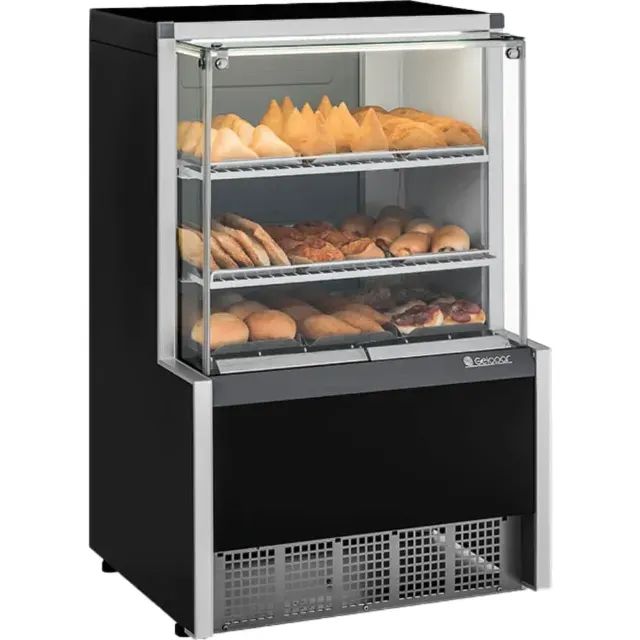 Balcão Estufa 75cm MEQA-075R PR Gelopar