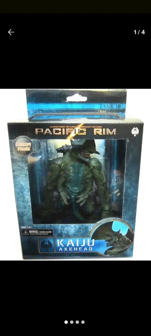 Action Figure Kaiju Axehead Pacific Rim concept version - Foto 2