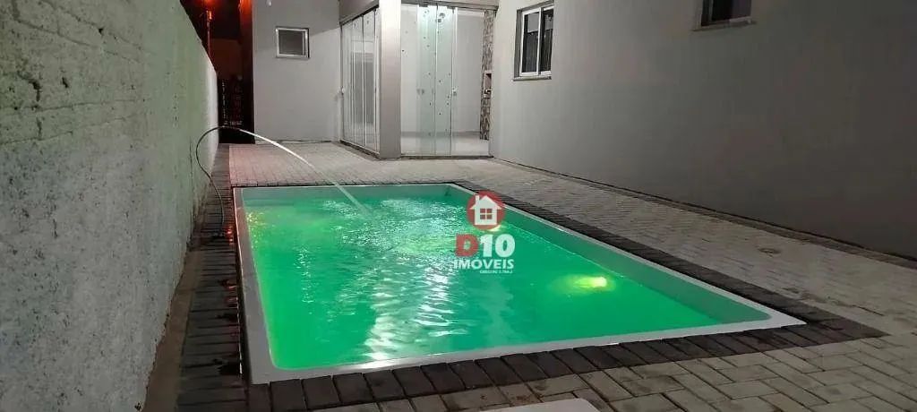 Casa moderna com piscina no bairro Lagoão em Araranguá SC - Foto 4