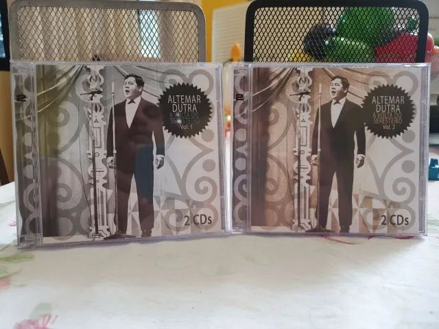 Coleção cds Altemar Dutra A volta do Seresteiro volumes 1 e 2 duplos