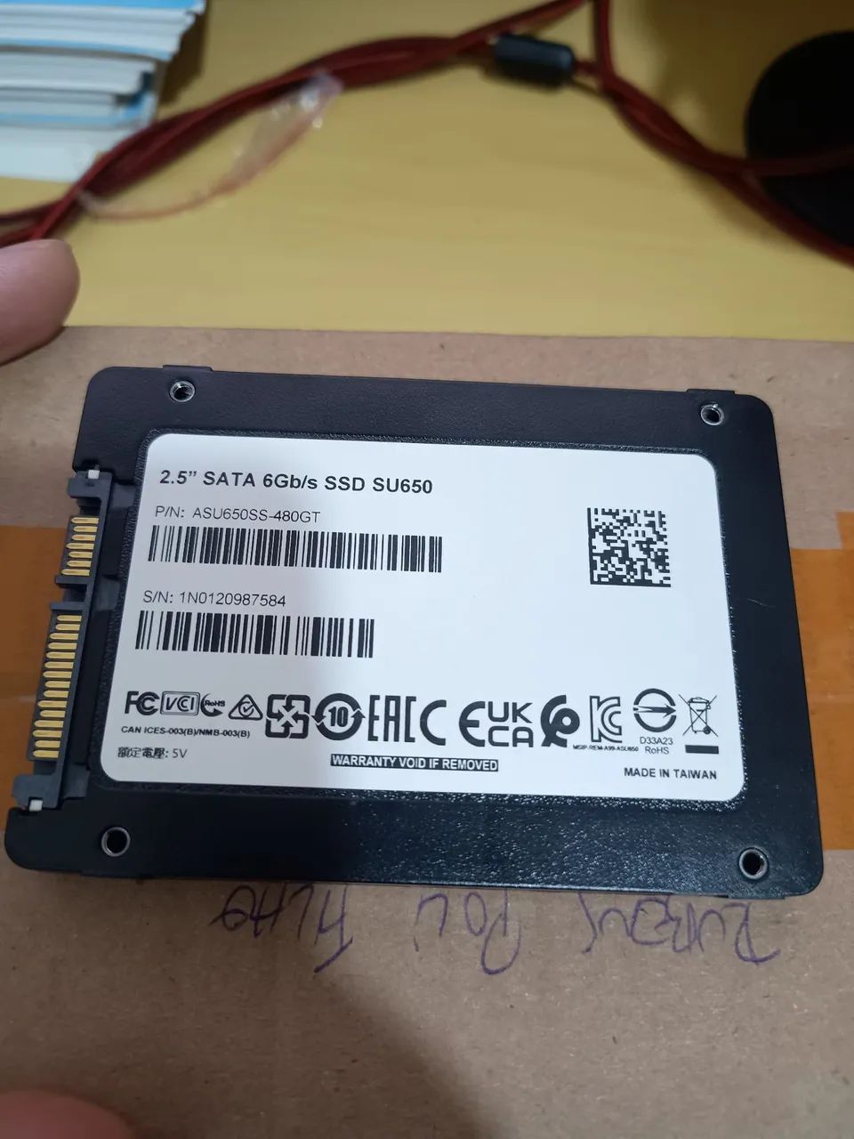 SSD ADATA SU650 480GB 64960489189121121