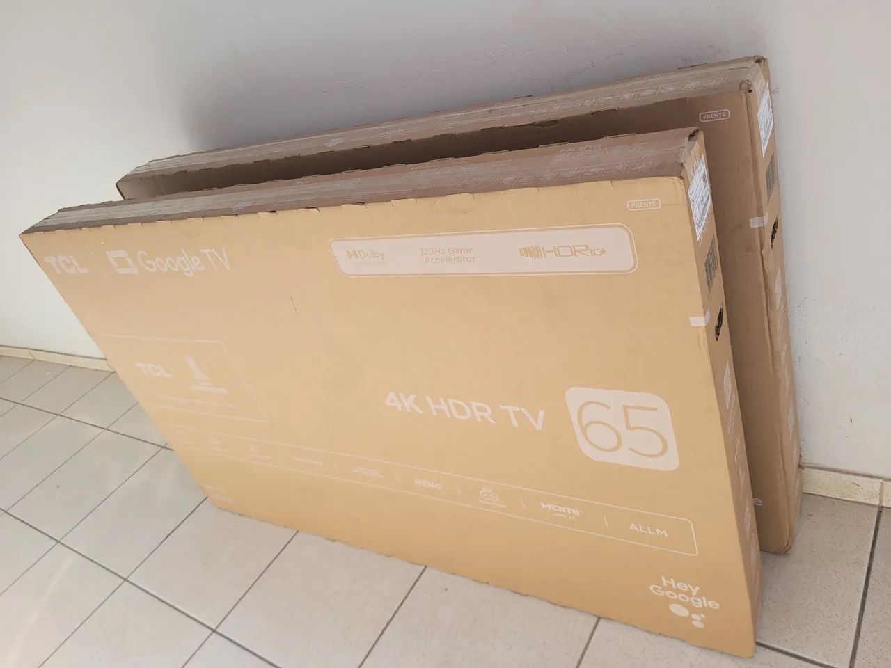 Smart TV 4K 65" polegadas TCL P755 "Nova, Lacrada" com NF - LED, HDR, HDMI 2.1, Google TV