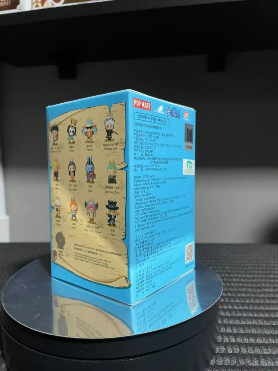Labubu One Piece - The monsters x One piece pop mart original