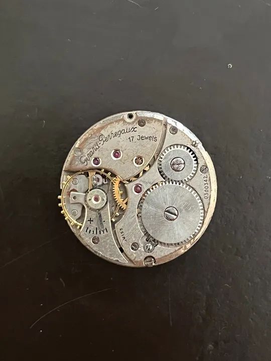 Relógio de pulso antigo Girard-Perregaux 17 Jewels