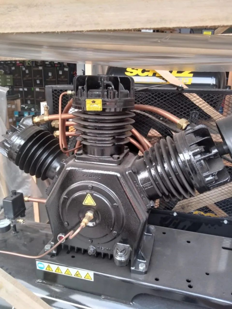 Compressor Fort Msw 40 Pés 425l 10hp 380v Trifásico - Schulz - Foto 4