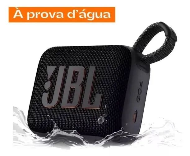 Caixa de Som Bluetooth JBL Go 4 Impermeável 