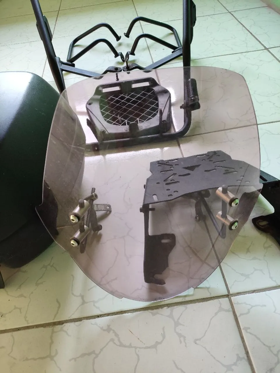 Bolha e acessórios Lander 250 kit completo!