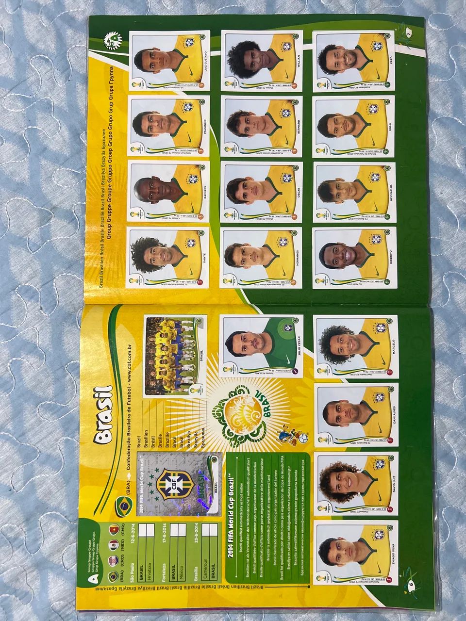 Álbum de figurinhas Copa de 2014 completo  - Foto 4