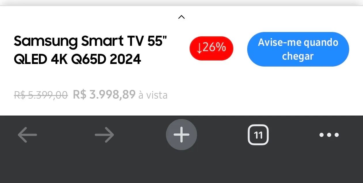 TV SAMSUNG QLED 55 POLEGADAS SMART  - Foto 4