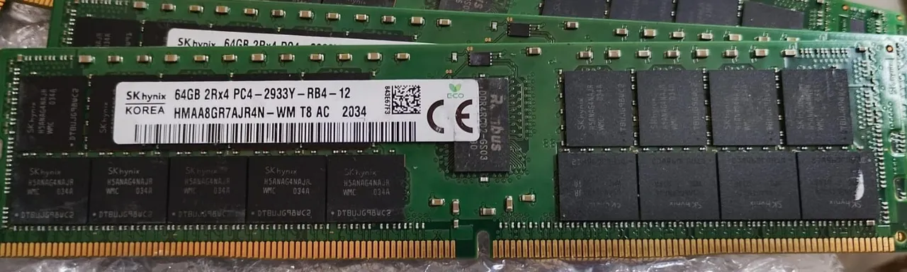 Memorias Servidor Samsung Mtec skhynix dell hp 32gb Pc4 2933y 2933