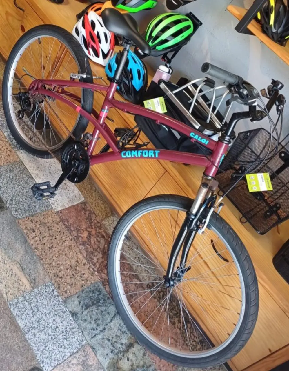 Bicicleta Caloi Comfort