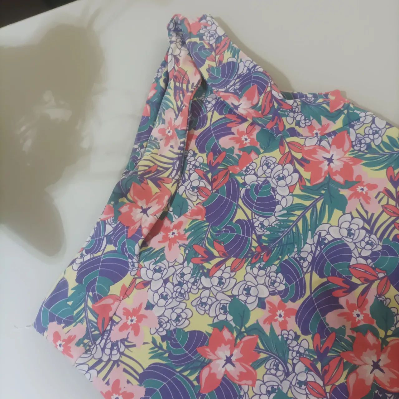 Body de Praia Floral M - Foto 3