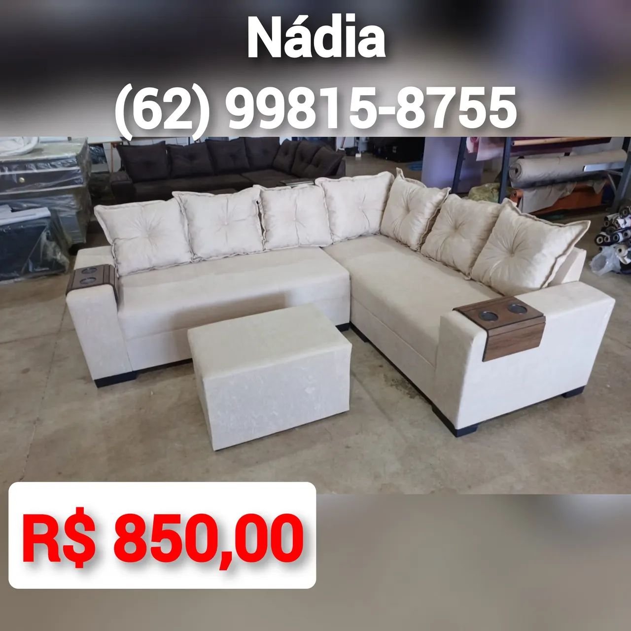 SOFÁS NOVOS EM PROMOÇÃO 