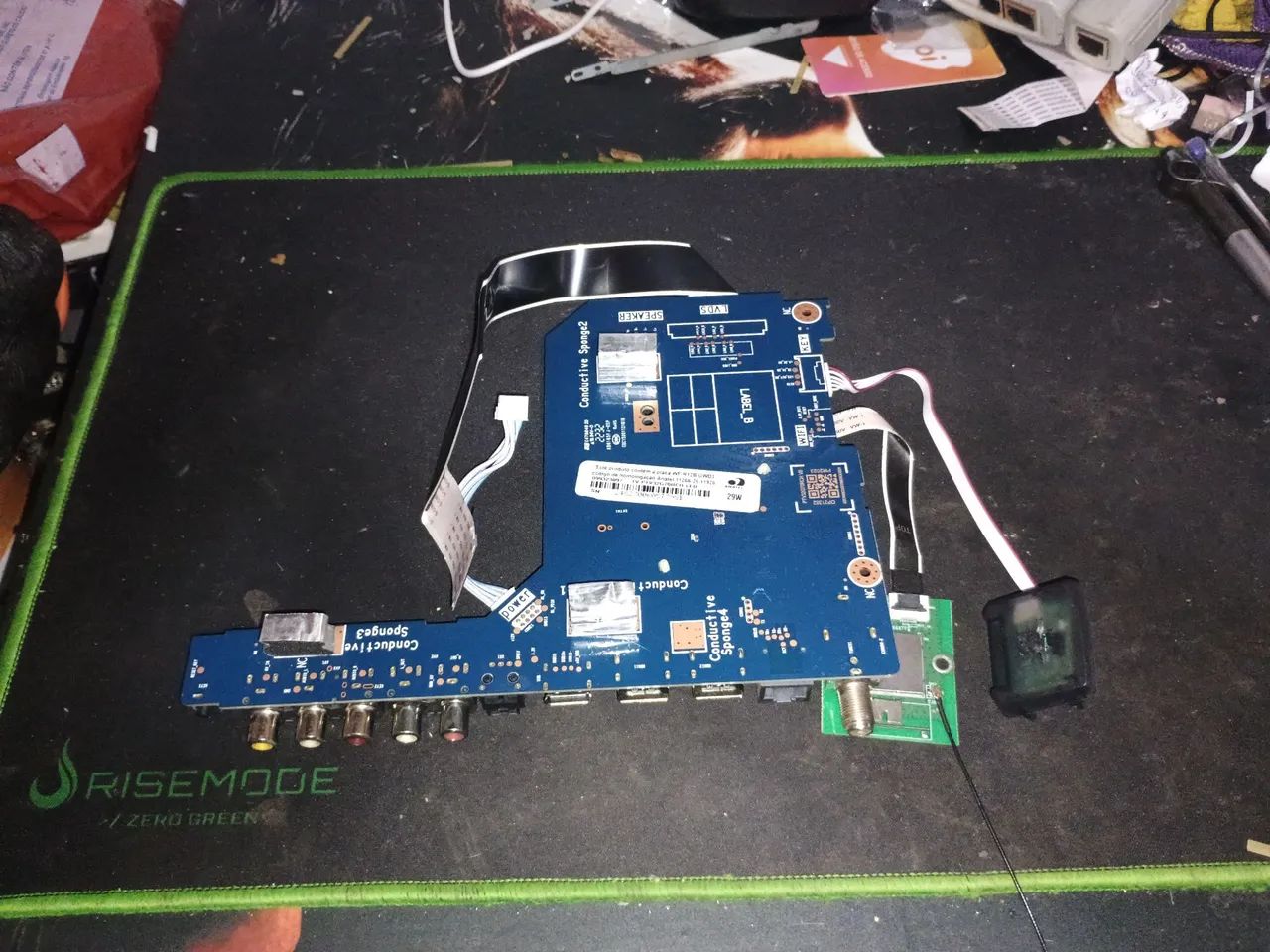 Placa principal completa tv Philco PTV32G70rch tudo como na foto.