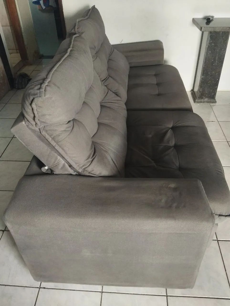 Sofá 3 lugares retrátil  - Foto 3