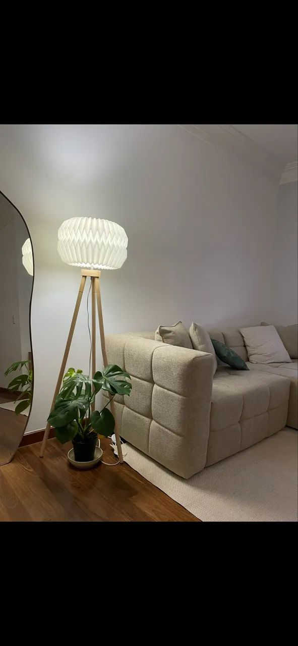 Sofá boucle com chaise estilo modular  - Foto 3
