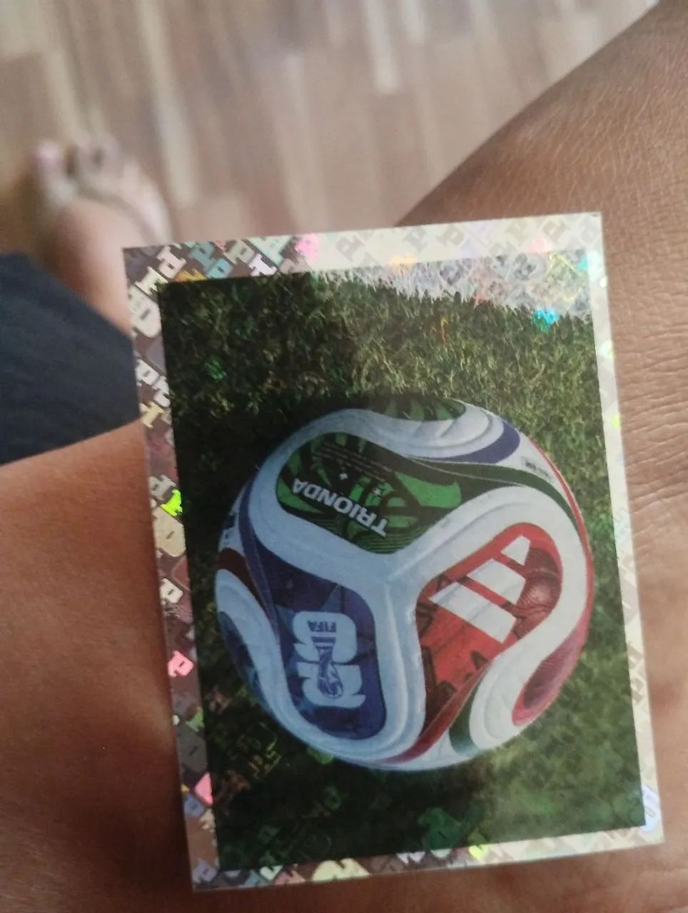 Figurinha bola da copa 2026