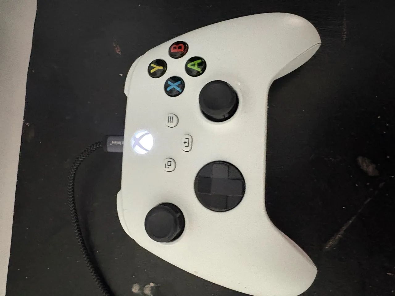 Controle Xbox Wireless Original Microsoft Branco - Foto 5