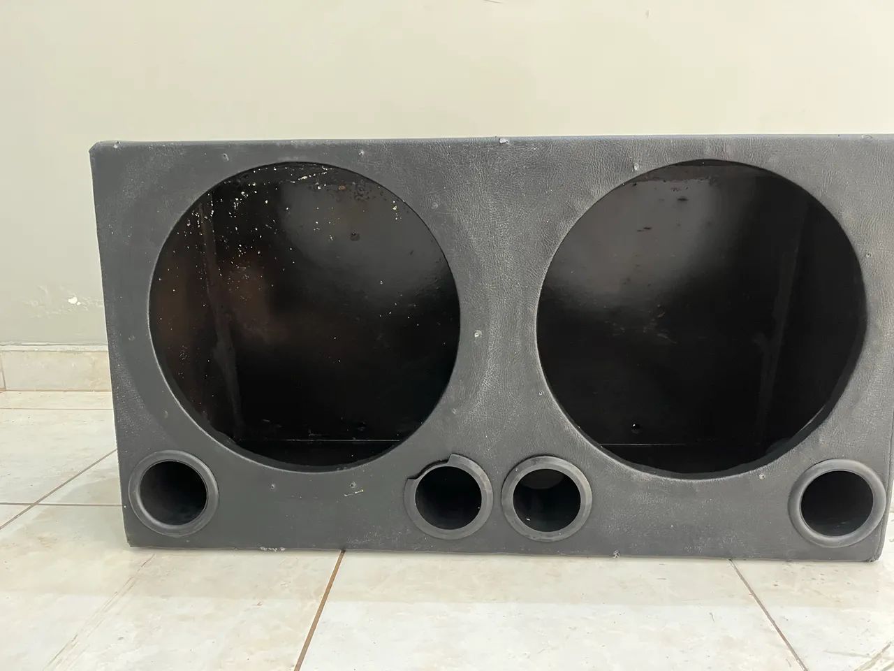 Caixa de Som Automotivo 2x Subwoofer - Usada - Foto 5