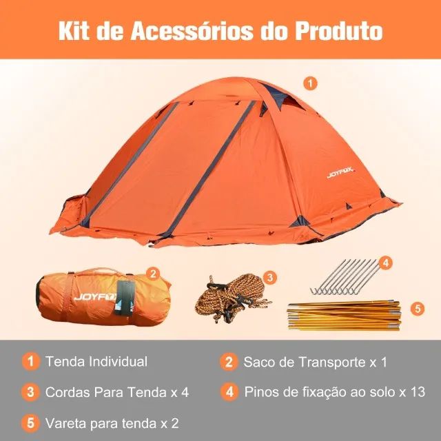 barraca joyfox 4 pessoas - Foto 3