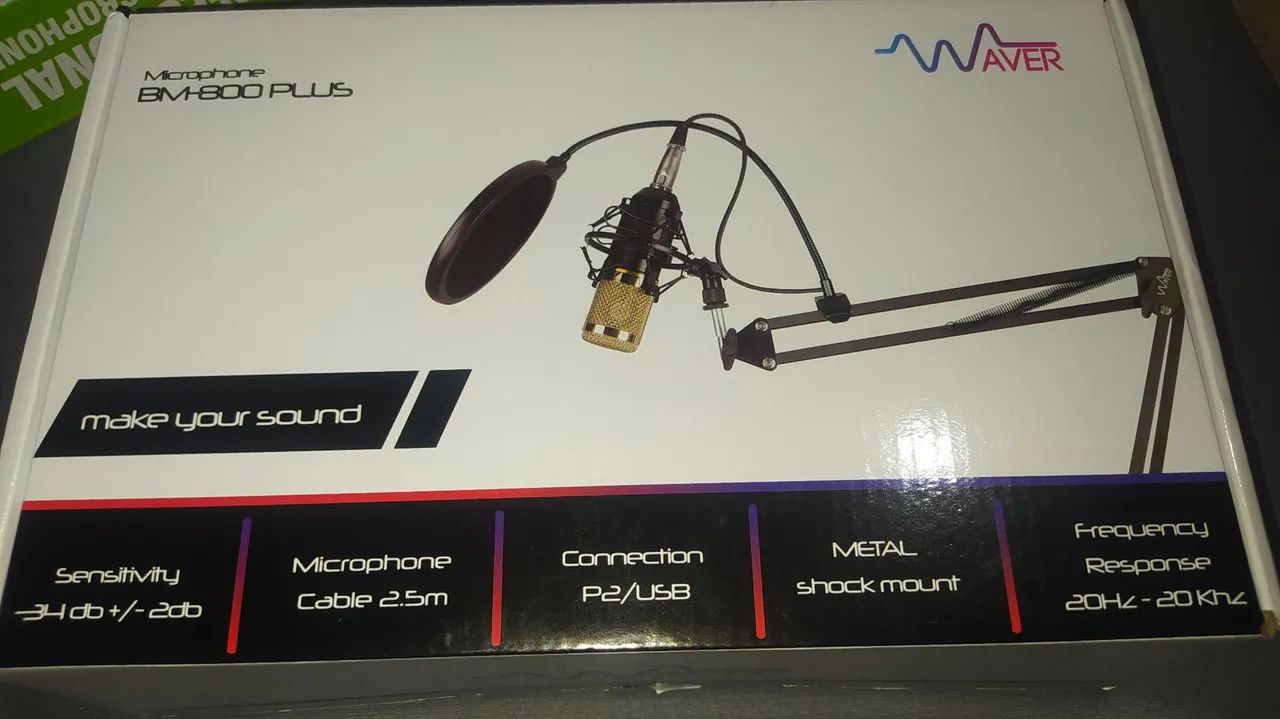 Microfone condensador BM-800 - Foto 4