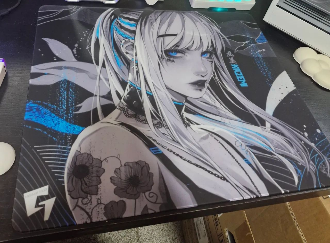 Mousepad de vidro glasswork kazemi