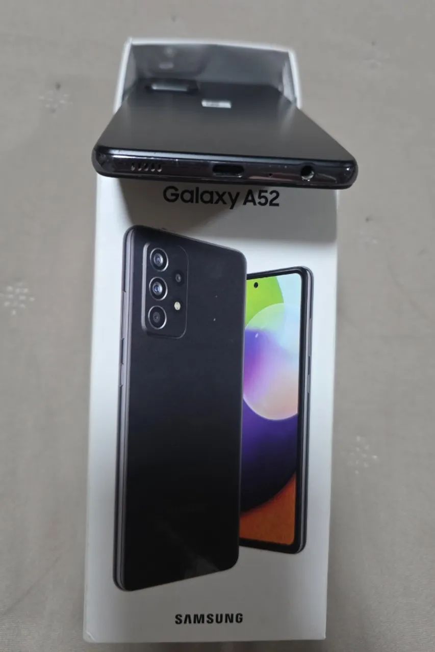 Samsung Galaxy A52 Preto 128GB - Foto 4
