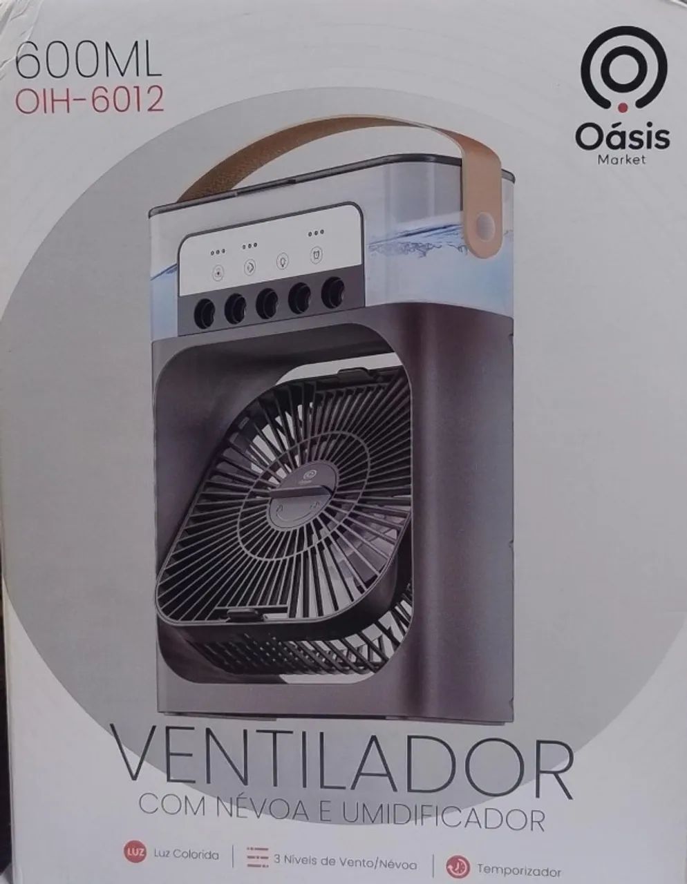 VENTILADOR COM NEVOA E UMIDIFICADOR - Foto 2