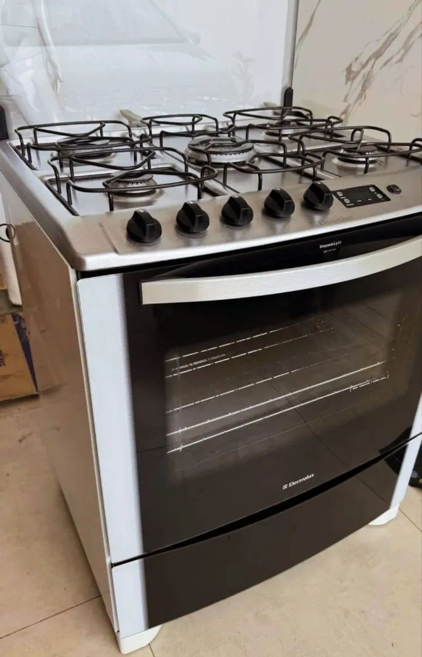 Fogao Electrolux 5 bocas com timer digital