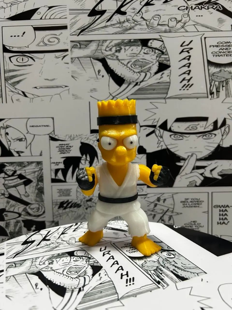 Bart Simpson, impressão 3d