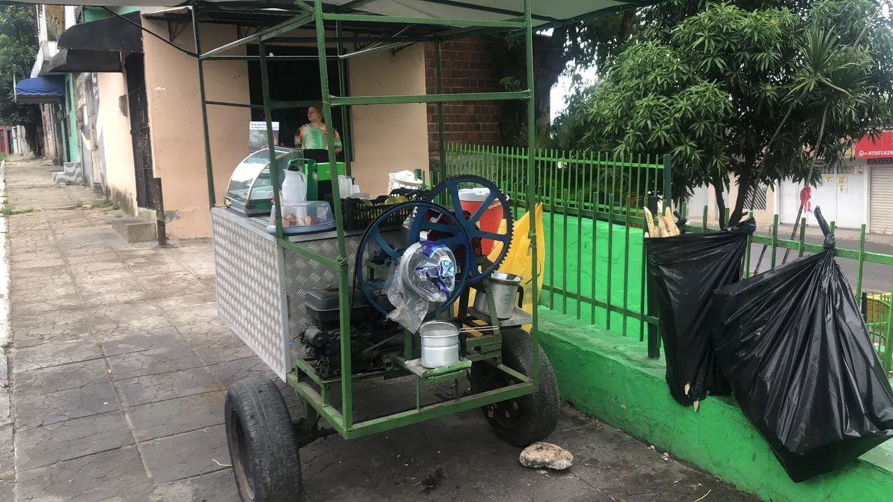 Carroça de caldo de cana 