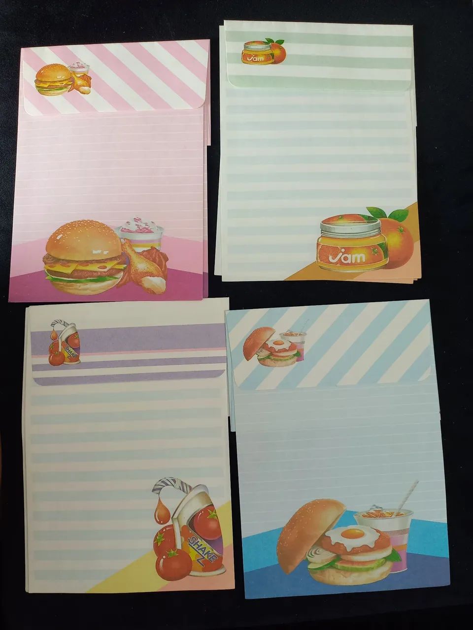 Papel de Cartas Anos 80/90 - Foto 4