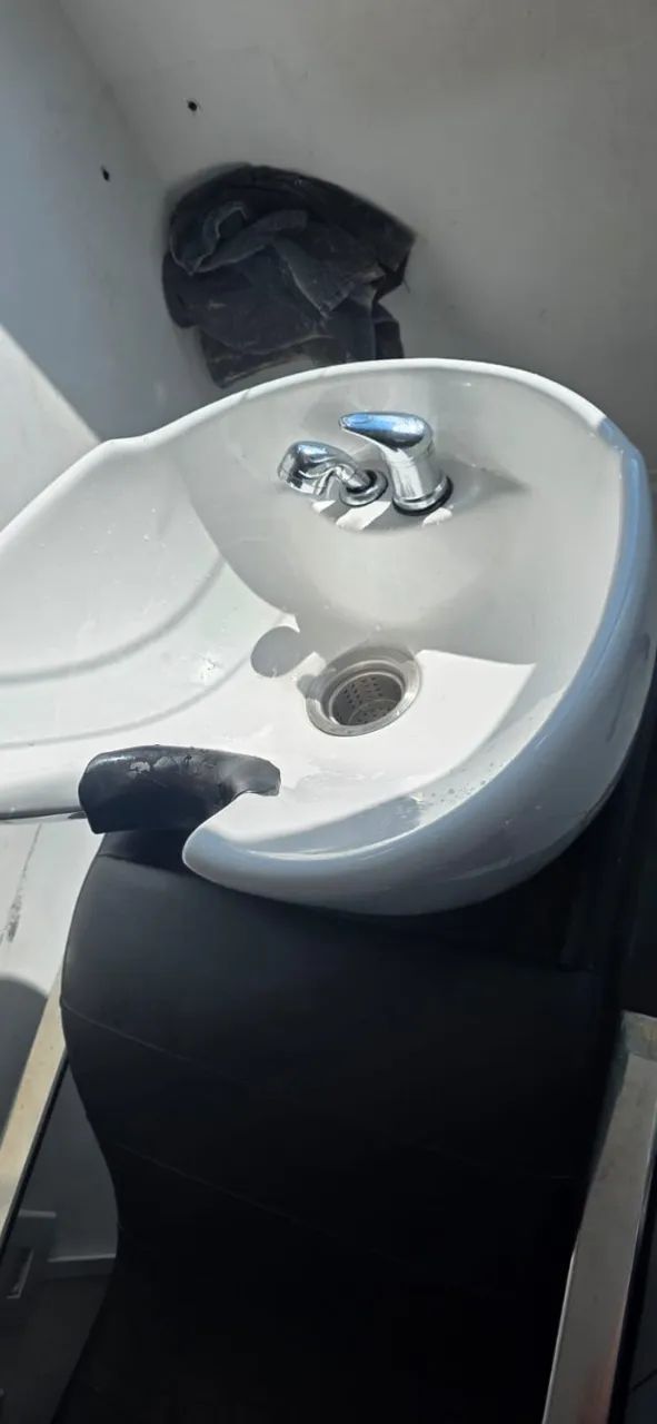Lavatório de Cabelo com Cuba de Porcelana - Foto 2