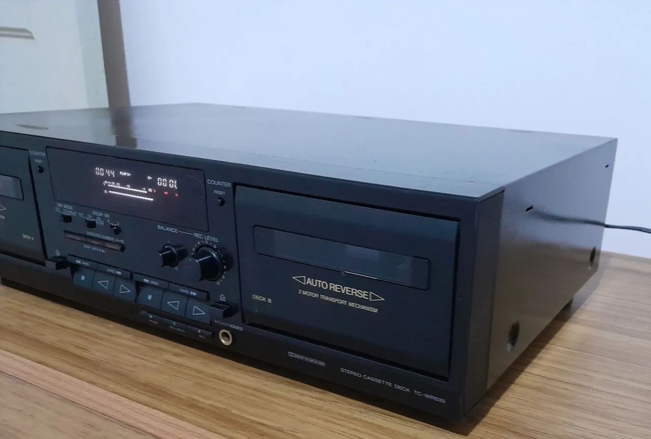 Tape Deck Sony tcwr535, perfeito estado! - Foto 5