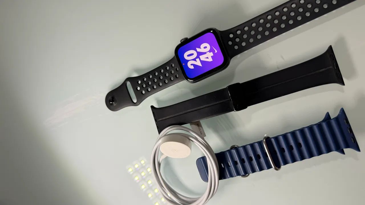 Apple Watch Nike Series 5 44 mm GPS + Celular (LTE) Original Apple - Foto 2
